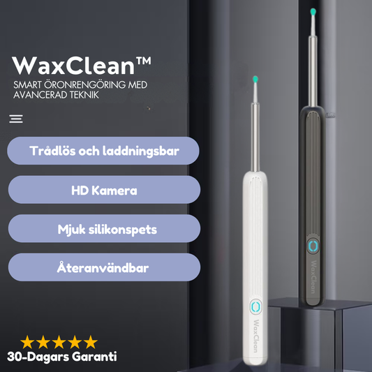 WaxClean™ - Smart öronrengöring med avancerad teknik